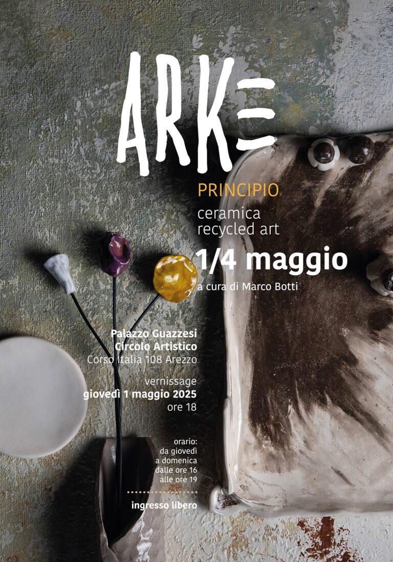 “Principio” di Arkè. La creativa cortonese espone al Circolo Artistico di Arezzo con la sua prima personale di ceramica e arte del riciclo. Appuntamento giovedì 1° maggio, alle ore 18, per il vernissage