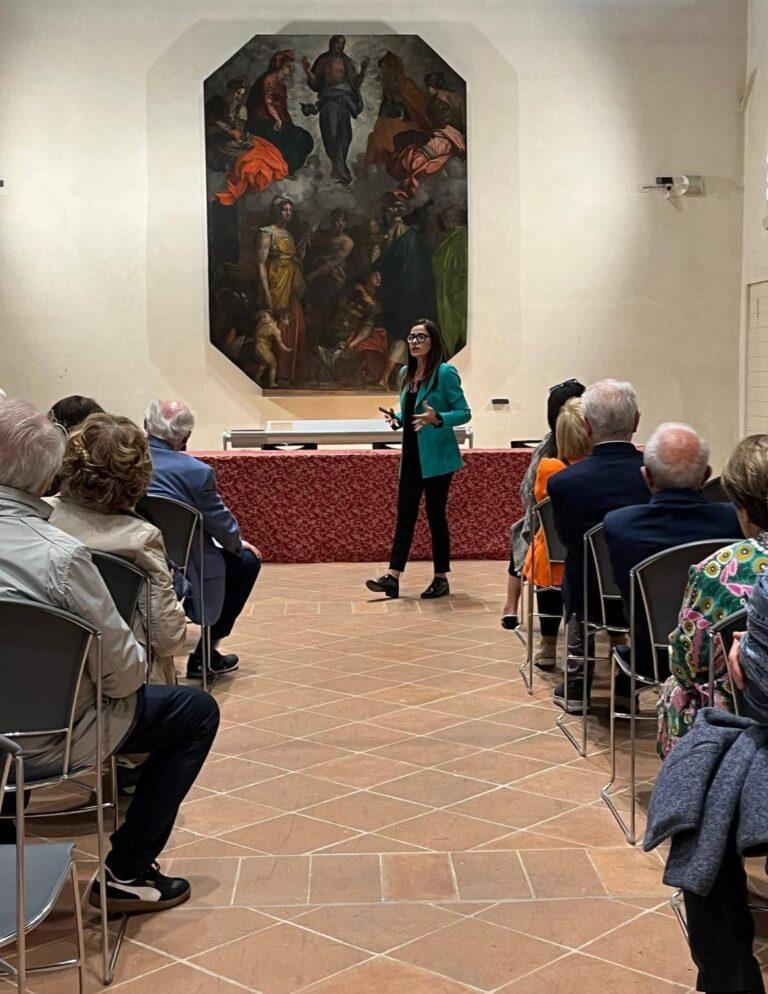 Il Rotary club Città di Castello in visita al Museo diocesano e al Campanile cilindrico