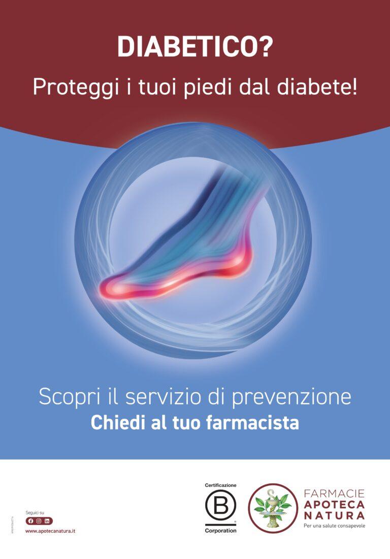 “Proteggi i tuoi piedi dal diabete!”. Parte la campagna Apoteca Natura