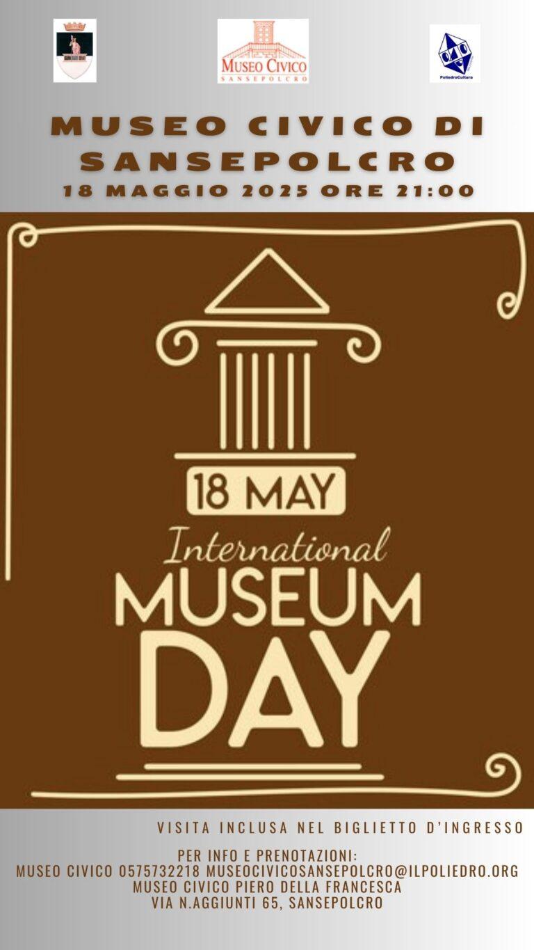 18 maggio 2025 – Giornata Internazionale dei Musei. Due appuntamenti speciali a Sansepolcro per celebrare arte, storia e memoria