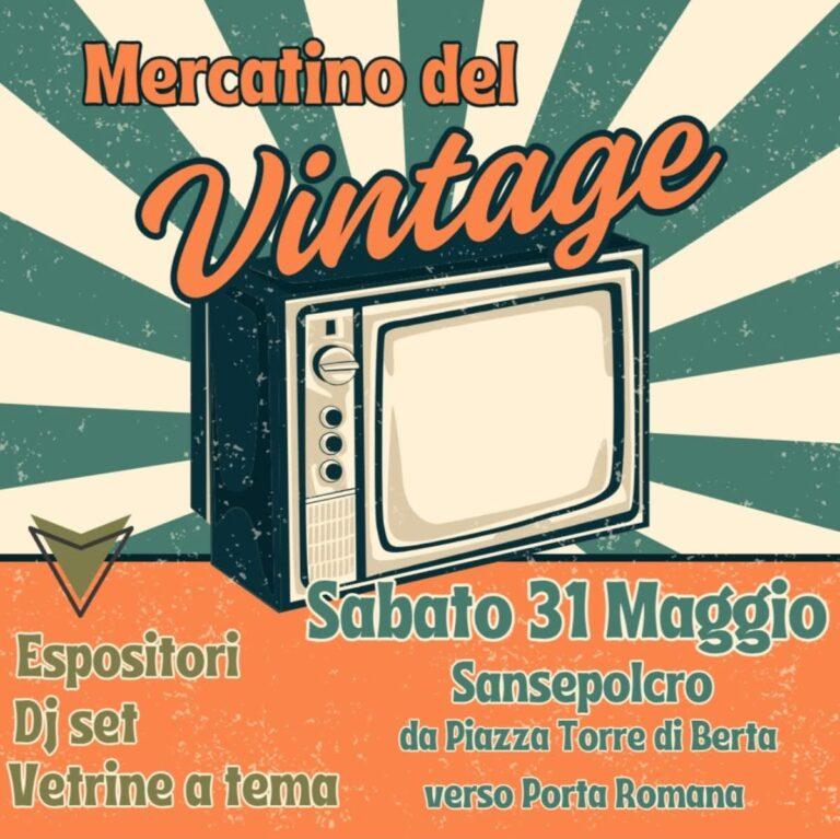 Domani torna a Sansepolcro il mercatino del vintage
