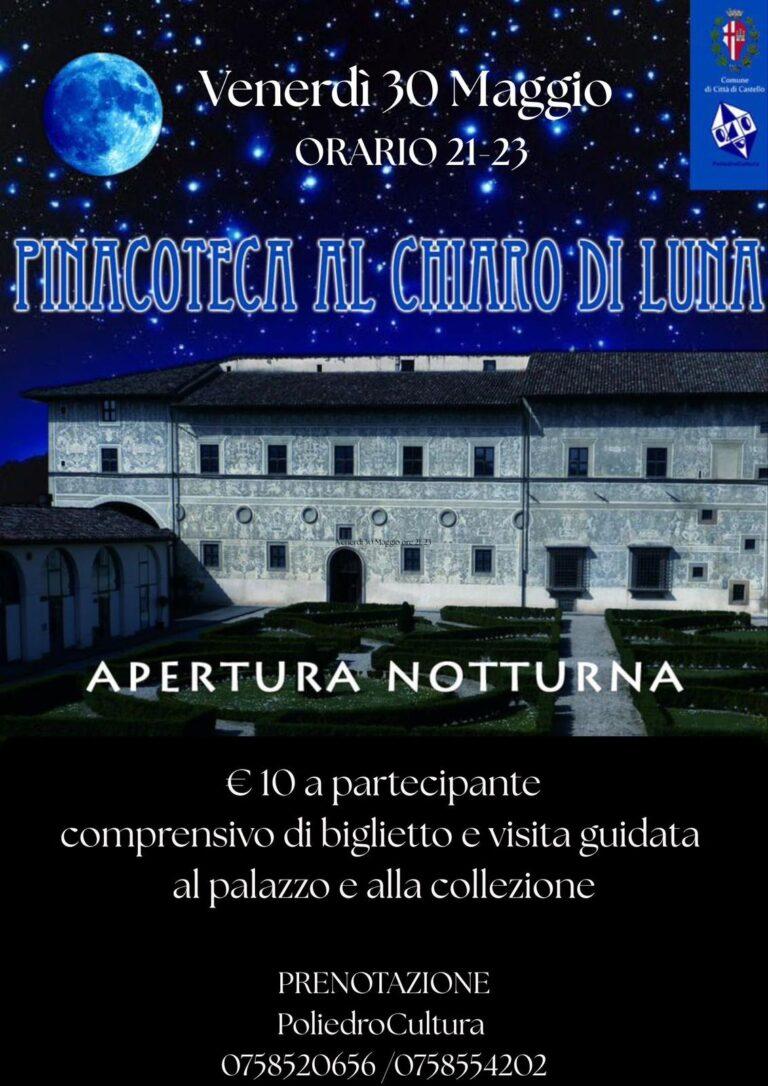 Torna Pinacoteca al Chiaro di Luna a Palazzo Vitelli alla Cannoniera