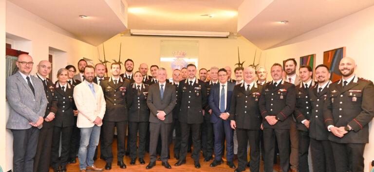 Perugia: visita istituzionale del Prefetto – dott. Francesco Zito – alla caserma sede del Comando Provinciale dei Carabinieri