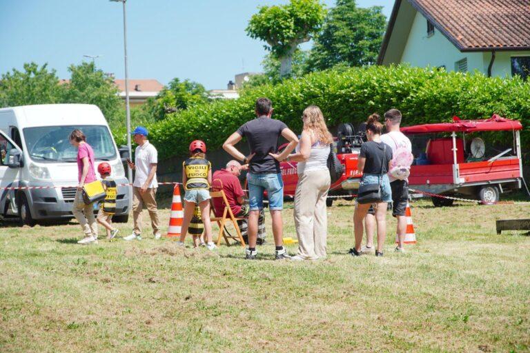 Tantissimi bambini con i loro genitori hanno animato l’edizione 2025 di “pompieropoli”