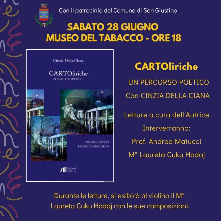 Sabato 28 giugno a San Giustino CARTOliriche