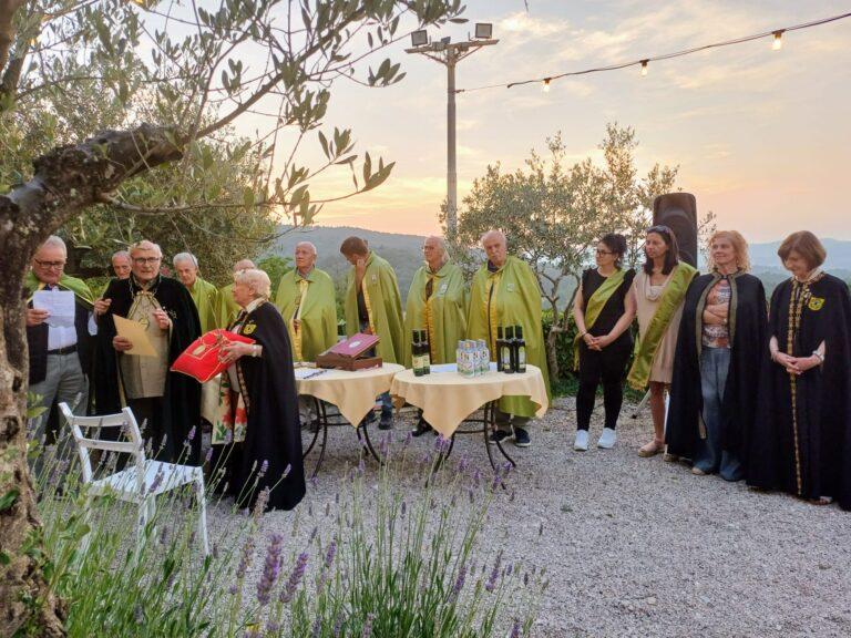 La Confraternita dell’Olivo e dell’Olio dell’Alta Valle del Tevere ‘sigilla‘ la stagione