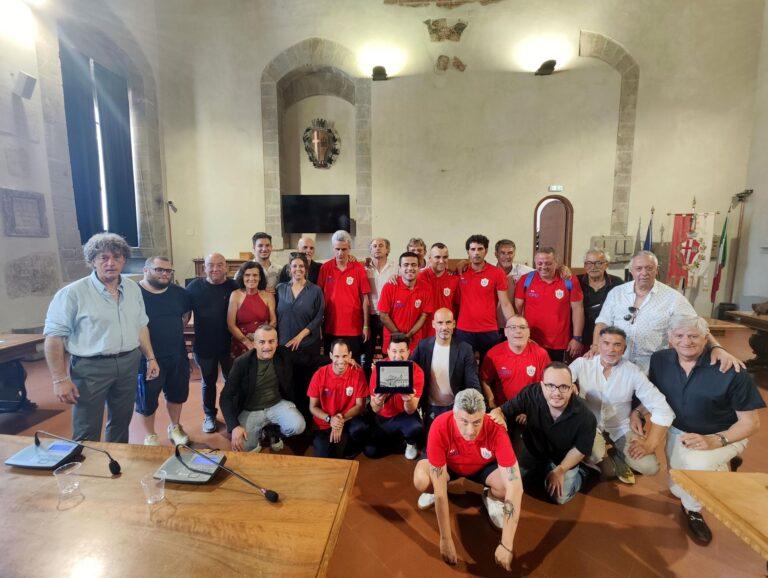Città di Castello: i ragazzi ‘speciali’ della Junior Tiferno Calcio ambasciatori dei valori inclusivi premiati in comune