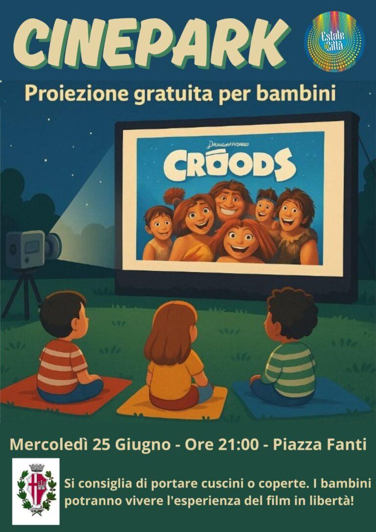 Estate in città: Cinepark presenta ‘I Croods’ in piazza Fanti, ingresso gratuito