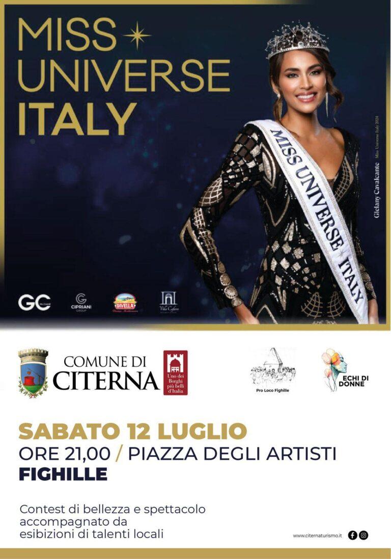 Fighille celebra la bellezza e il talento femminile: Miss Universo arriva con “Echi di Donne” sabato 12 luglio alle ore 21.00