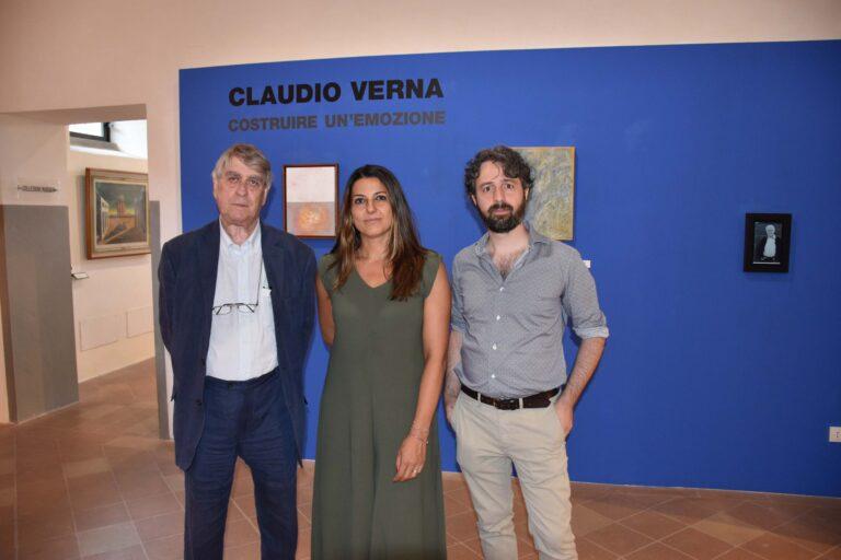 Inaugurata ieri pomeriggio la mostra “Claudio Verna. Costruire un’emozione”