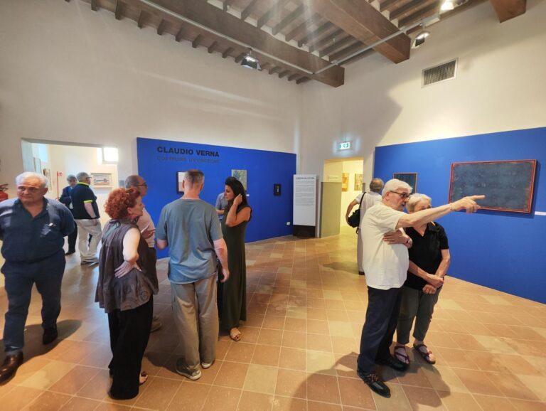 Inaugurata ieri pomeriggio la mostra “Claudio Verna. Costruire un’emozione” presso la Event Room della Pinacoteca di Città di Castello, a cura di Giorgio Bonomi e Lorenzo Fiorucci