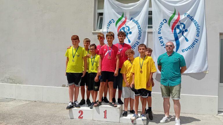 Medaglie e convocazione azzurra, estate ricca di successi per il Canoa Club Città di Castello