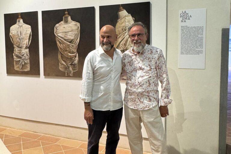 Inaugurata a Città di Castello la mostra di Armando Fettolini e Lorenzo Pacini La Commedia umana