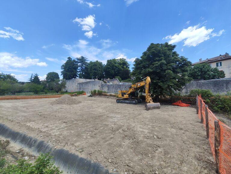 Città di Castello – Riqualificazione urbana: il Cassero si trasforma al Parcheggio Collesi lavori in corso per il raddoppio