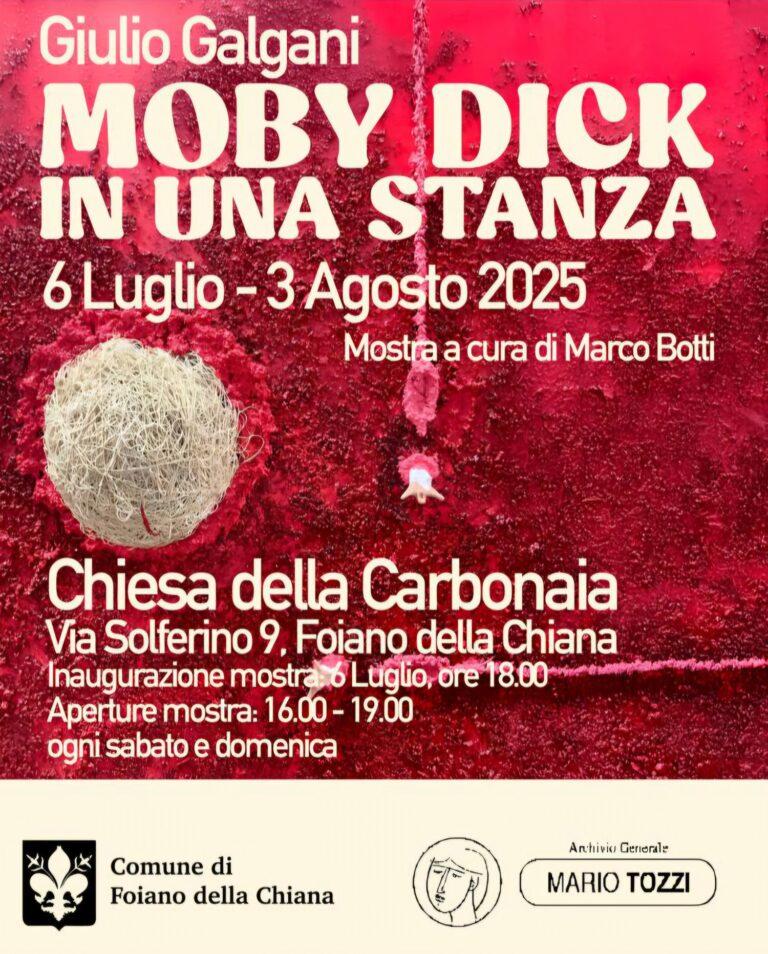Fino al 3 agosto prosegue la mostra di pittura e scultura dell’artista tosco-ligure nella Chiesa della Carbonaia di Foiano della Chiana