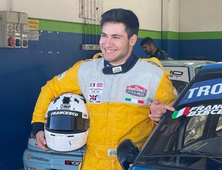 Super Salita: Francesco Bisceglia disputa il Trofeo Luigi Fagioli di Gubbio alla guida della Renault Clio 5 nella Racing Start Cup