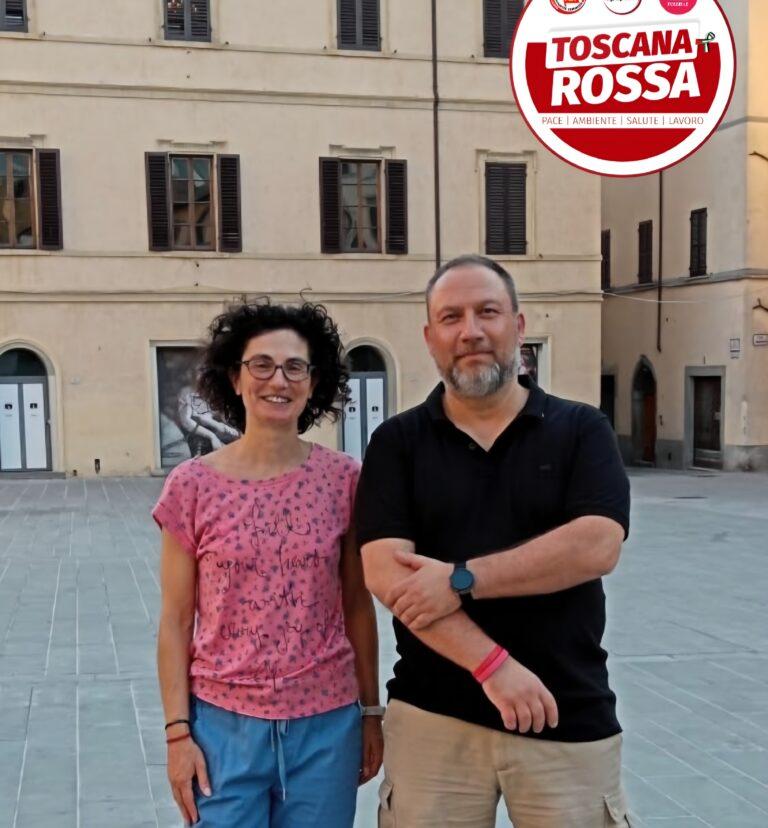 Giulia Messina e Alessio Antonelli sono i candidati valtiberini di Toscana Rossa