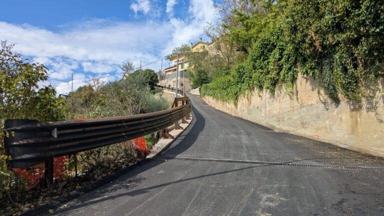 Riaperta stamattina la strada del Castellaccio a Trestina: terminati i lavori da 300 mila euro finanziati da Regione e Comune