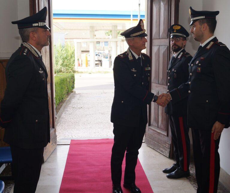 Il Comandante della Legione Carabinieri “Umbria” in visita al Comune di Città di Castello e alla Compagnia Carabinieri