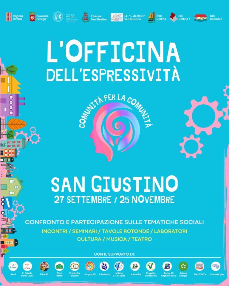 San Giustino – Al Museo del Tabacco si apre “L’Officina dell’Espressività” con OSADue mesi di dibattiti, laboratori ed eventi diffusi.