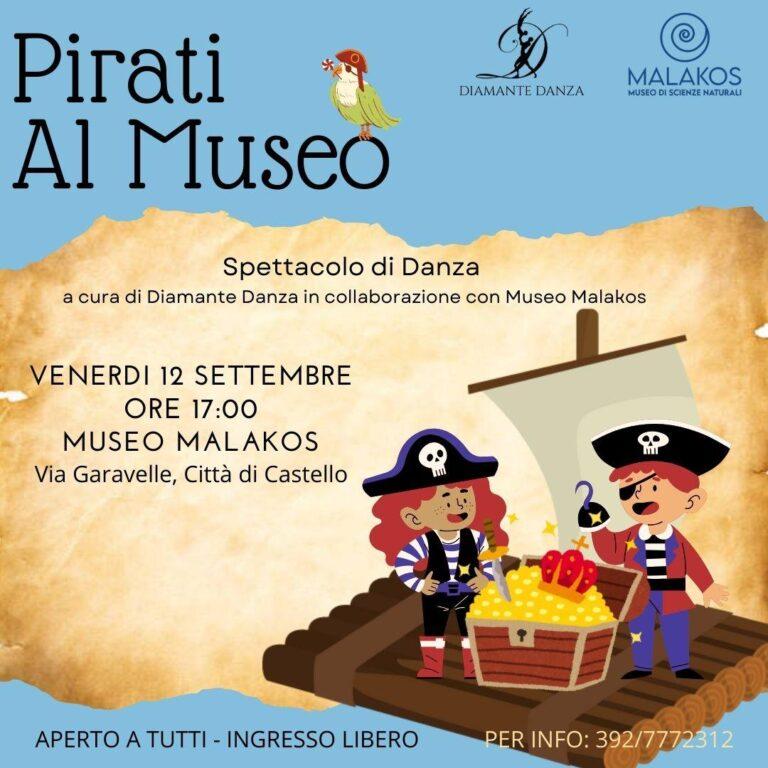 Pirati al Museo: spettacolo di danza per bambini al Museo Malakos di Città di Caastello