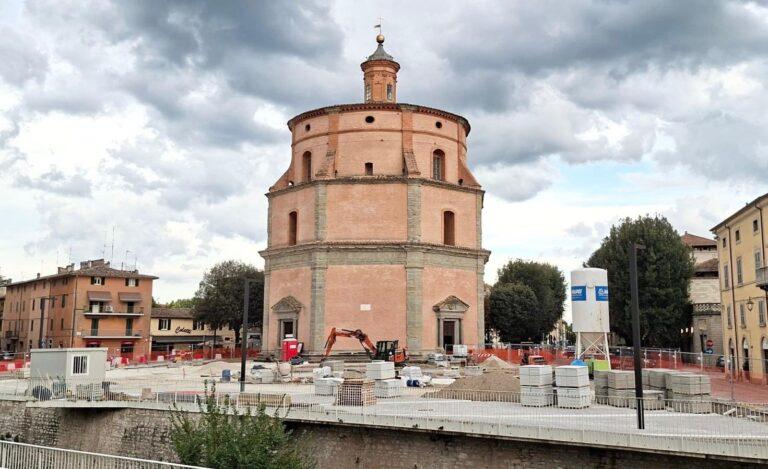 Modifiche alla viabilità lavori di riqualificazione di piazza Mazzini ad Umbertide, nuove disposizioni dal 22 settembre