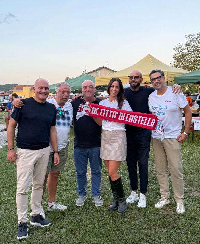 Città di Castello Calcio: un gesto di solidarietà per la Muzi Betti