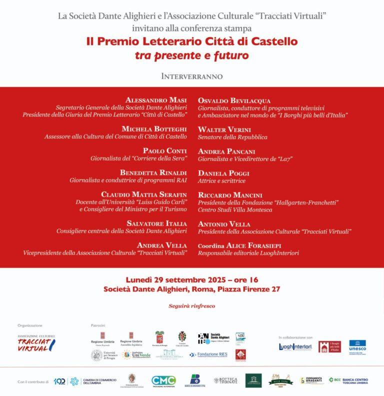 XIX edizione del Premio Letterario Città di Castello