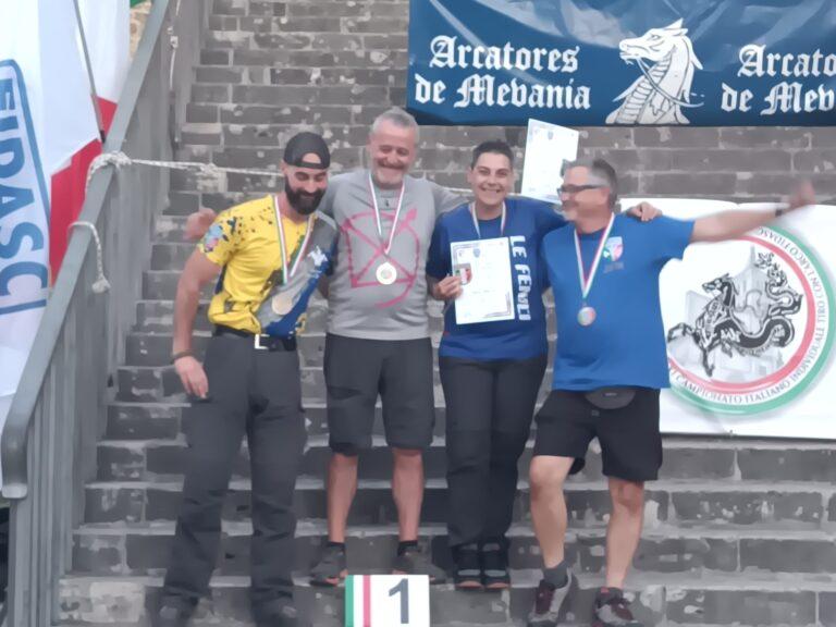 Tifernati sul podio: Carlo Cintioli e Agostino Fani campioni italiani di tiro con l’arco da caccia 3D (FIDASC)