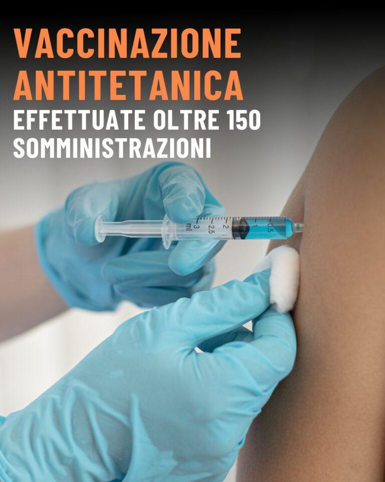 Forte adesione alle giornate per la vaccinazione antitetanica promosse dell’ASL Toscana sud est