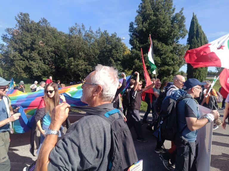 Rifondazione comunista Alto Tevere alla Marcia della Pace: per la Palestina, contro il riarmo e tutte le guerre