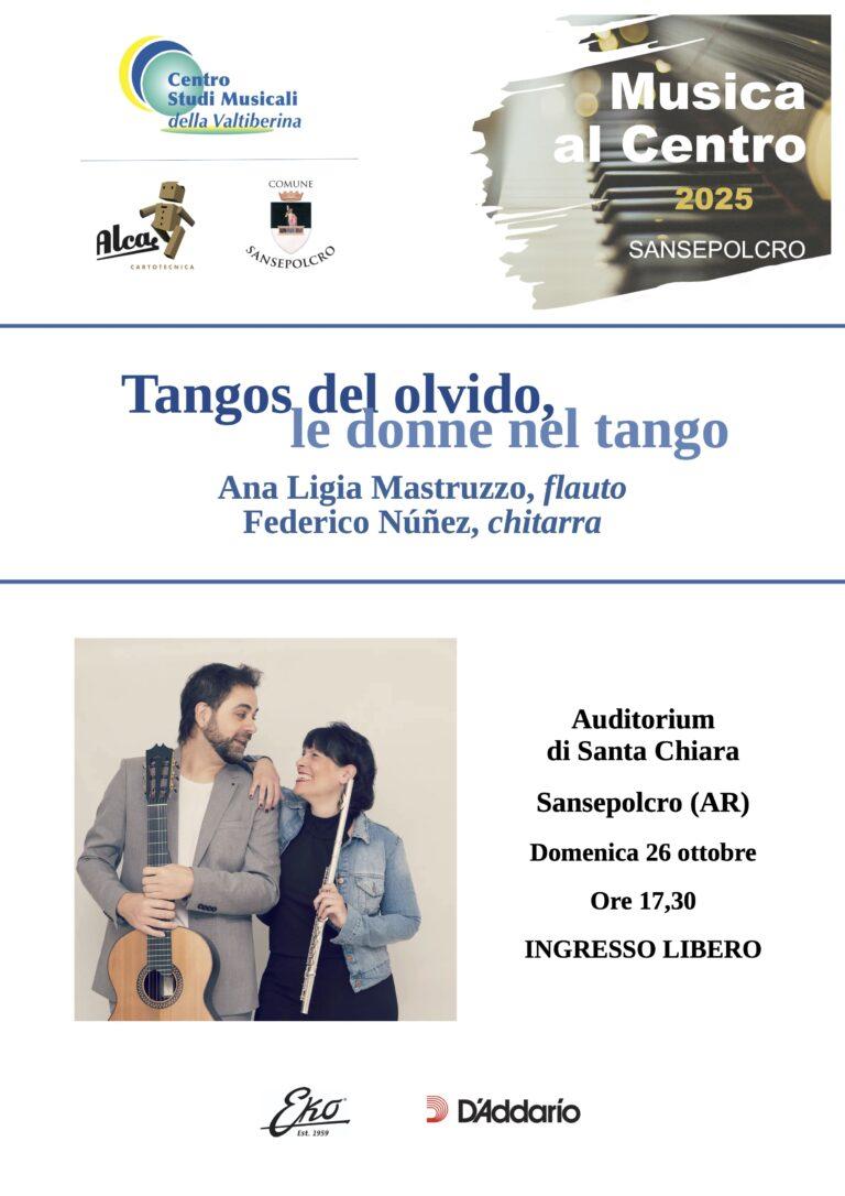 Concerto del duo argentino flauto e chitarra Mastruzzo-Núñez per Musica al Centro