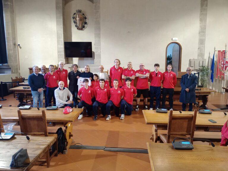 Ieri, alla casa comunale, la presentazione della Pallavolo Città di Castello