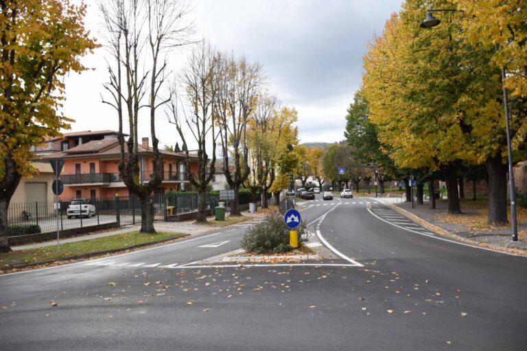 Lavori di asfaltatura completati sull'”anello stradale delle mura urbiche” di Città di Castello