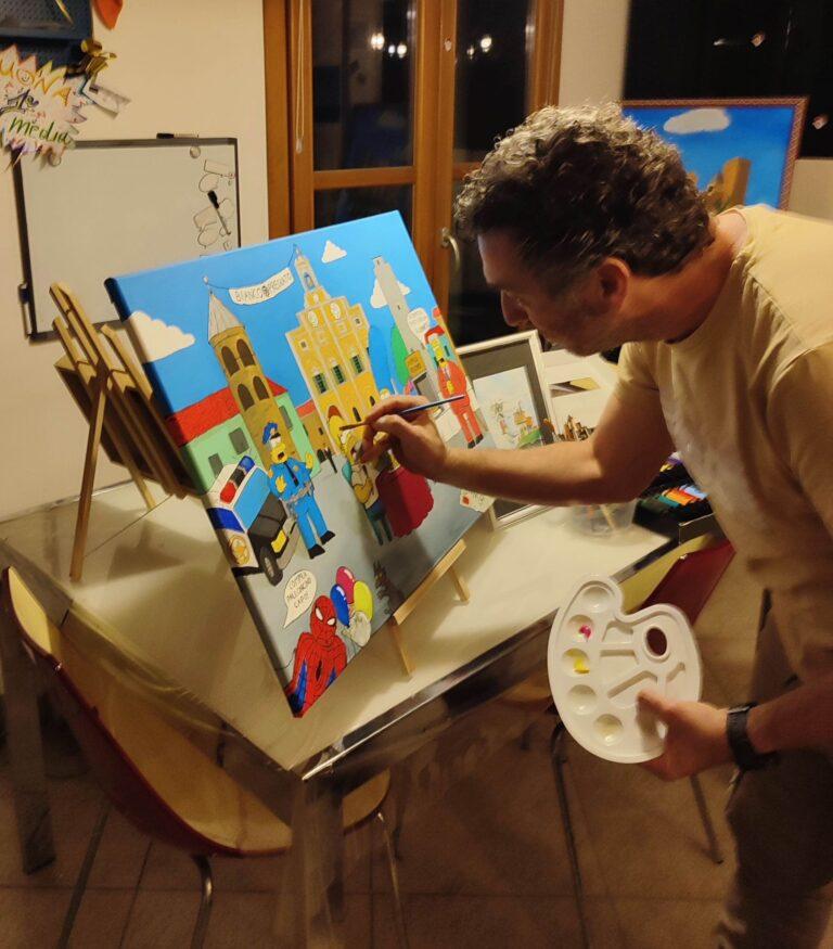 I Simpson incontrano il Tartufo Bianco a Città di Castello