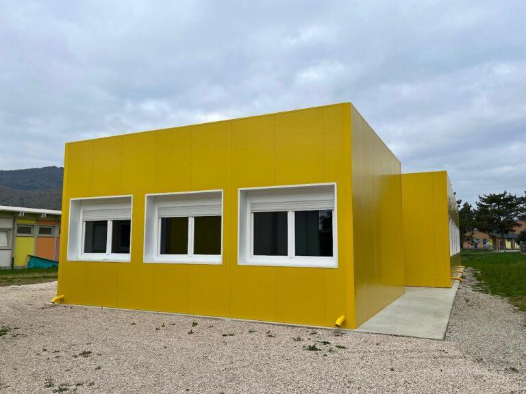 Sabato 22 novembre l’inaugurazione del nuovo modulo scolastico di ampliamento per la scuola secondaria di primo grado di Pierantonio