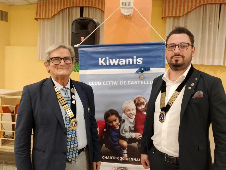 Daniele Lucaccioni nuovo presidente del Kiwanis Club Città di Castello