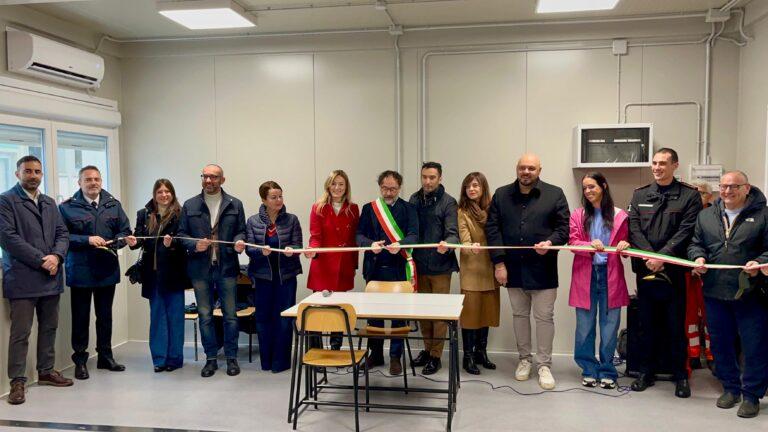 Inaugurato il nuovo modulo scolastico di ampliamento per la scuola secondaria di primo grado di Pierantonio