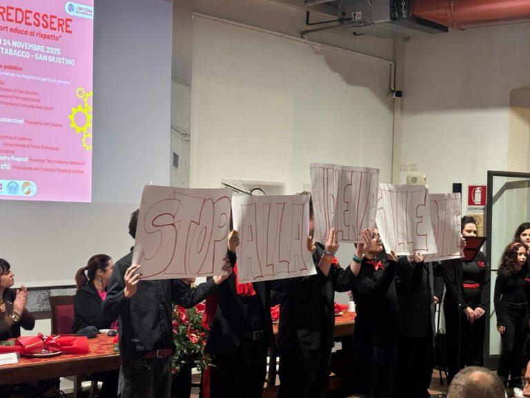 San Giustino, «Lo sport educa al rispetto»: riflessioni e testimonianze contro la violenza sulle donne