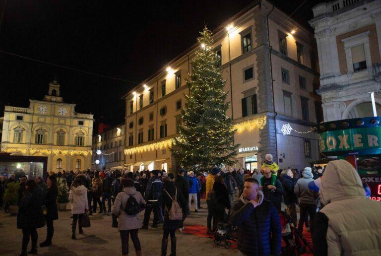 A Città di Castello un centro storico vestito a festa per il Natale