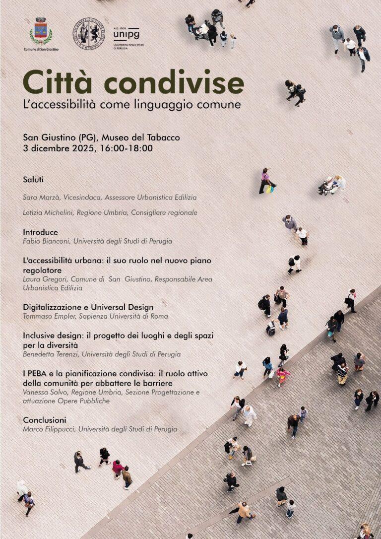 San Giustino, il Comune al lavoro sul Nuovo Piano Regolatore: focus su accessibilità e inclusione questa sera al Museo del Tabacco