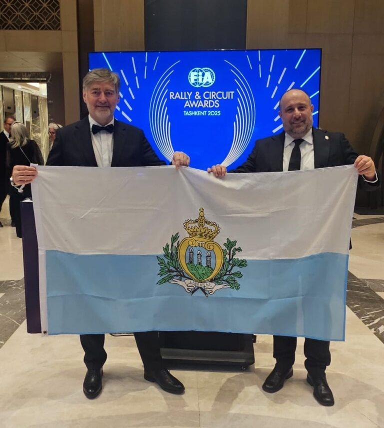 Guerrini e Prusak (FAMS) premiati al Gala FIA di Tashkent