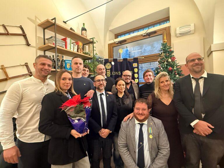 Il Lions Club Città di Castello Tiferno celebra il Natale e accoglie tre nuovi soci