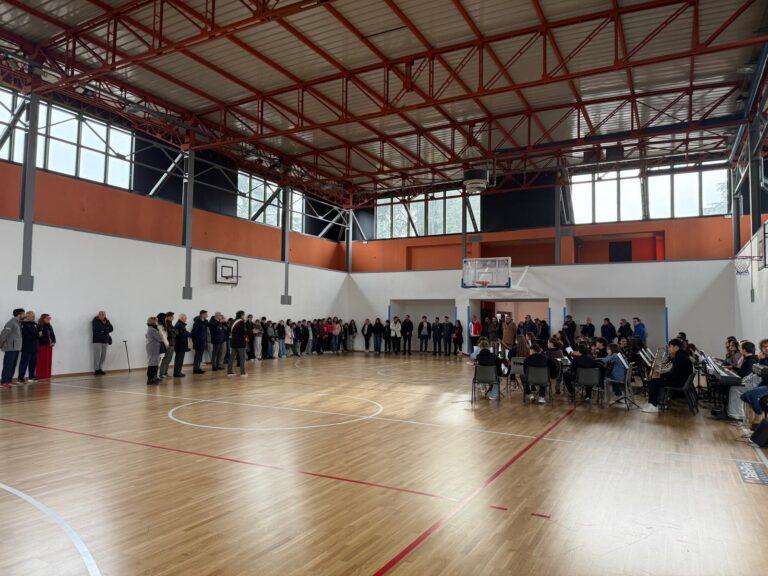 Taglio del nastro per la “nuova” palestra Buonarroti