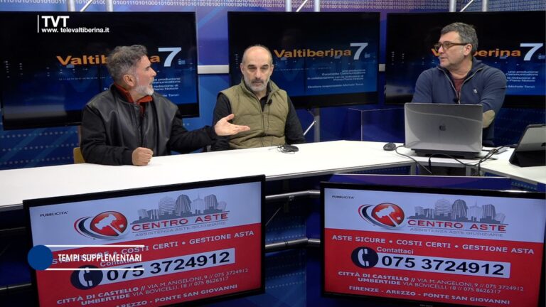 A Tempi Supplementari Bellucci e Pasqui