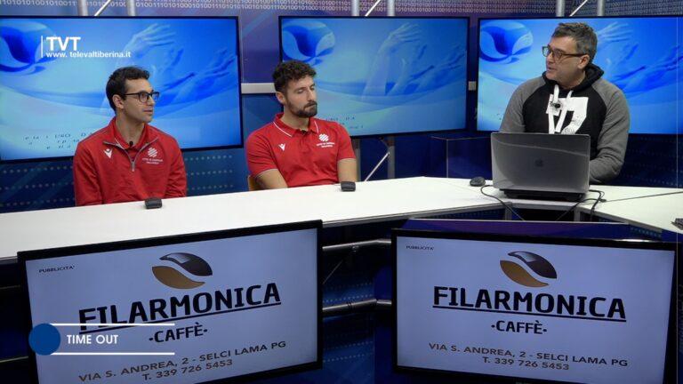 A Time Out Cesari e Stoppelli della Pallavolo Città di Castello maschile