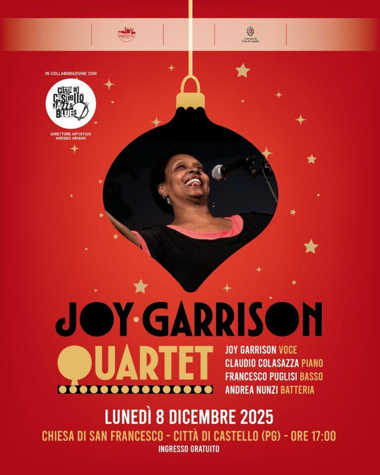 Joy Garrison a Città di Castello, Lunedi 8 Dicembre, nella storica cornice della chiesa di San Francesco