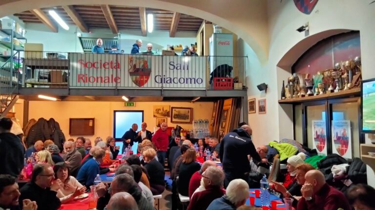 Pranzo di Natale della Società Rionale San Giacomo: domenica 21 dicembre alle sale parrocchiali di San Michele Arcangelo