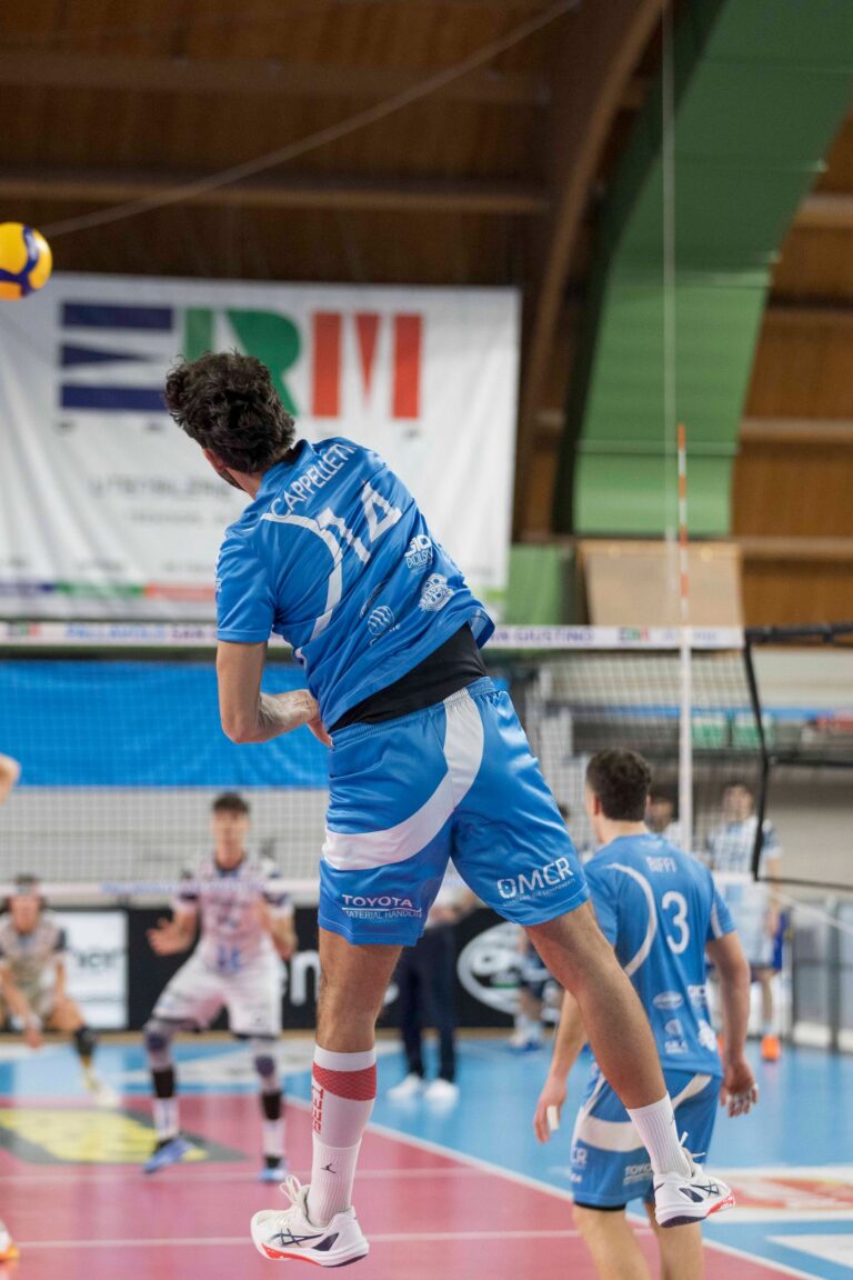 Cappelletti, ‘re’ degli ace spinge l’Altotevere: “Siamo saliti di livello”