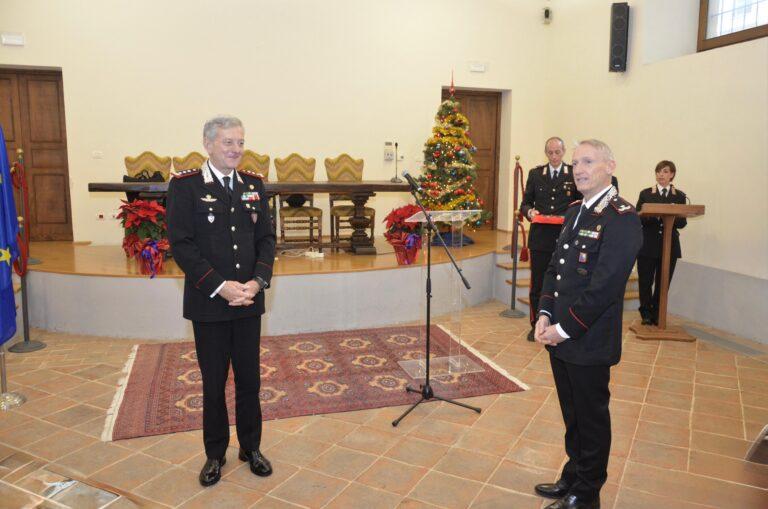 Perugia: Saluto augurale del Comandante Interregionale Carabinieri “Podgora”, Generale di Corpo d’Armata Aldo Iacobelli, ai militari del Comando Legione Carabinieri “Umbria”